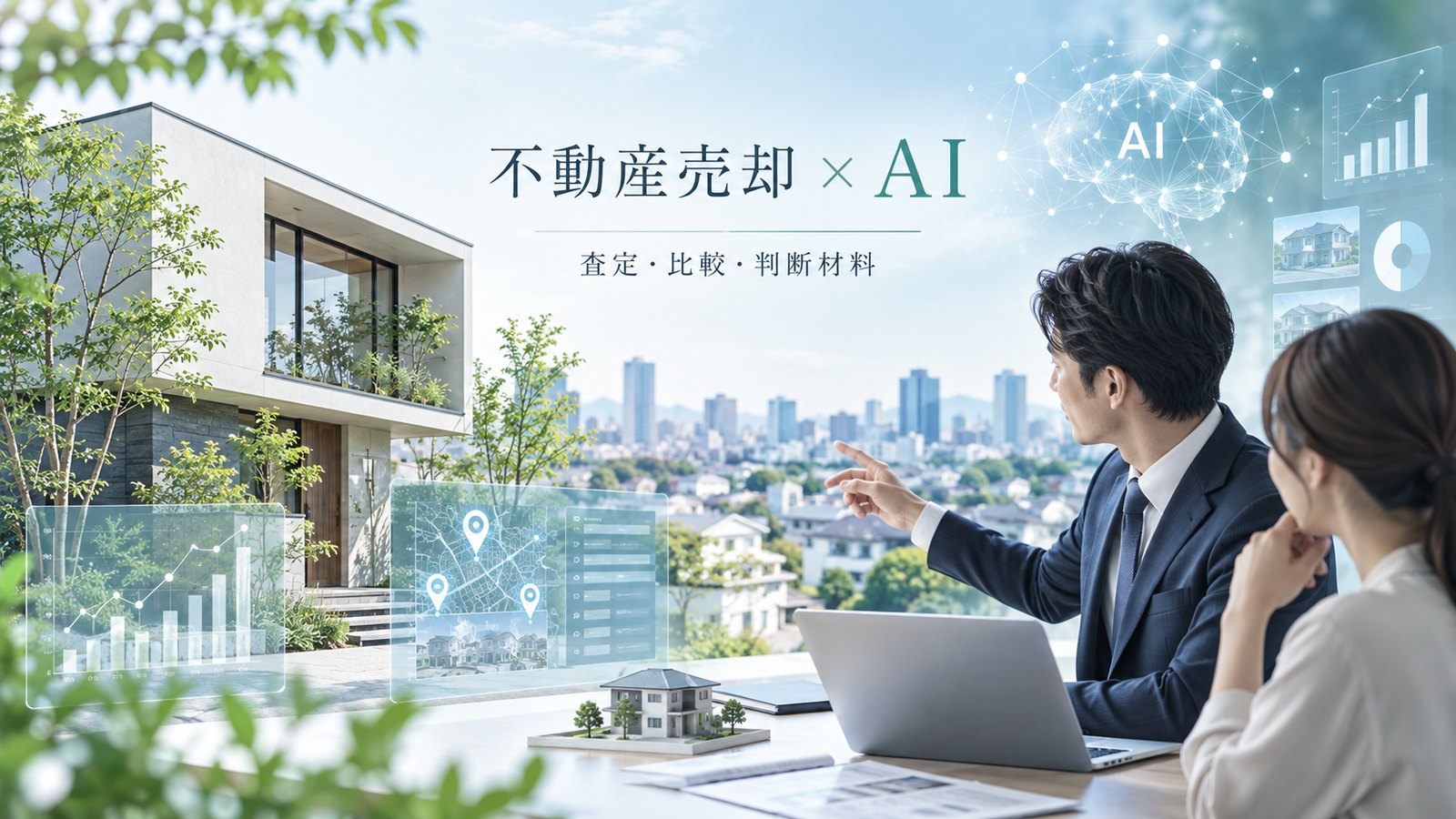 不動産売却にAIを活用する方法｜AI査定・生成AIの使い方と注意点